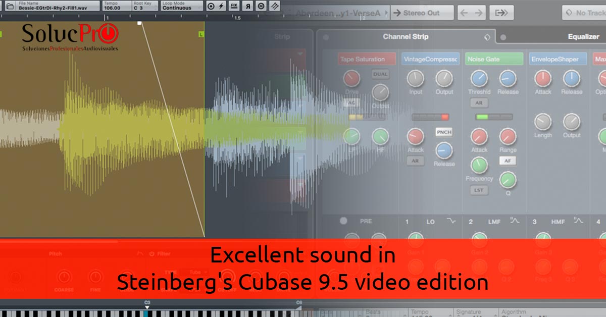 Perfect sound in Steinberg's 9.5 video edition